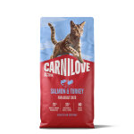 6â¯kg carnilove active cat saumon et dinde, nourriture pour chat sèche