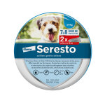 2x seresto petit chien <8 kg 38cm - 2 colliers antiparasitaires pour tiques, puces et poux