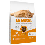 10kg iams for vitality senior poulet - croquettes pour chat