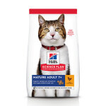 2x10kg mature adult 7 + poulet hill's feline croquettes pour chat