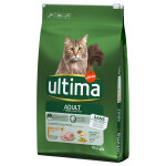 10kg ultima adult poulet - croquettes pour chat