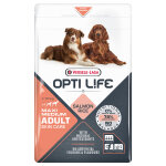 12, 5kg medium maxi skin care adult opti life - croquettes pour chien