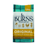 2x12kg burns adult large & giant breed poulet, riz - croquettes pour chien