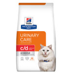 2x12kg c / d urinary stress urinary care poulet hill's prescription diet - croquettes pour chat
