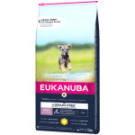 12kg eukanuba grain free puppy small / medium breed poulet - croquettes pour chien