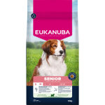 12kg eukanuba premium nutrition senior small & medium breed agneau & riz nourriture sche pour chiens ...