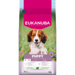 2x12kg eukanuba premium nutrition puppy small & medium breed agneau & riz nourriture sche pour chiens ...