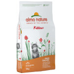 11kg kitten poulet, riz holistic almo nature croquettes pour chat + 1kg offert !