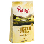 12kg purizon adult poulet, poisson sans c�r�ales - croquettes pour chien