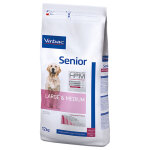 12kg senior large & medium virbac veterinary hpm - croquettes pour chien