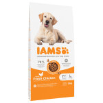 12kg senior large 7 + poulet iams advanced nutrition croquettes pour chien