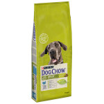 2x14kg purina dog chow large breed, dinde - croquettes pour chien
