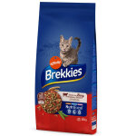 15kg brekkies boeuf - croquettes pour chat