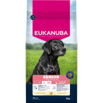 2x15kg eukanuba premium nutrition senior large & giant breed nourriture sche pour chiens au poulet