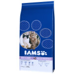 15kg adult multi - cat iams croquettes pour chat