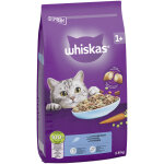 3, 8kg thon whiskas 1 + - croquettes pour chat