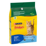3kg purina friskies sterilized cat saumon, thon et l�gumes - croquettes pour chat