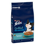 4 kg felix dubbel d�licieux saumon et poisson de mer nourriture pour chat s�che