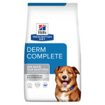 2x4kg hill's prescription diet derm complete riz et oeuf croquettes pour chien