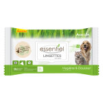 50 lingettes essentiel  l'aloe vera - pour chat