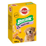 500g biscrok 3 varits pedigree - friandises pour chien