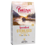 6, 5kg adult sterilised poulet, poisson sans c�r�ales croquettes chat purizon