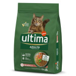 7. 5kg adult saumon ultima croquettes pour chat
