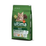7, 5kg adult saumon riz ultima pour chat - croquettes pour chat