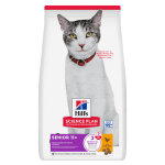 2x7kg senior 11 + hill's science plan, poulet - croquettes pour chat