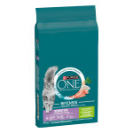 9, 75kg chat sensible dinde, riz purina one - croquettes pour chat