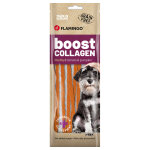 70 g spaghettis au poulet flamingo boost collagen, friandises pour chien 70 g spaghettis au poulet flamingo boost collagen, friandises pour chien
