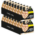 16x60g sheba dmes filets fins poulet - pte pour chat