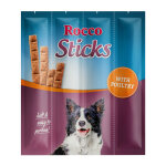 12x sticks volaille rocco 120g pour chien - friandises pour chien