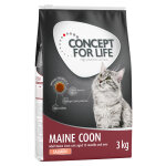 3x3kg maine coon adult sans céréales saumon concept for life - croquettes pour chat 3x3kg maine coon adult sans céréales saumon concept for life - croquettes pour chat