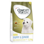 1, 5kg mini junior concept for life - croquettes pour chien