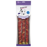 1 m�tre de b�tonnets fourr�s canard dokas - friandises pour chien