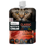 3x90g porta 21 kitty's cream (3 varits) - friandises pour chat