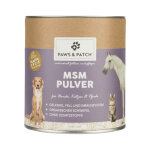 400g paws & patch msm poudre aliment simple chien