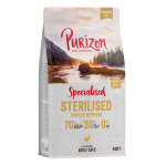 400g purizon sterilised sans c�r�ales, poulet, poisson - croquettes pour chat