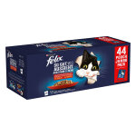 44x85g mégapack felix tendres effilés en gelée sélection à la viande - pâtée pour chat 44x85g mégapack felix tendres effilés en gelée sélection à la viande - pâtée pour chat