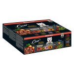 24 x 100g assortiment de terrines cesar natural goodness sans crales avec des superaliments (volaille, ...