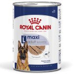 - 48 x 410 g royal canin maxi adult mousse pour chien