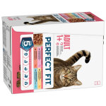 12 x 85 g perfect fit lot mixte - nourriture humide pour chat