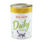 6x400g almo nature daily poulet - p�t�e pour chat