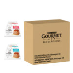 48x57g gourmet revelations mousseline saumon, thon - pte pour chat