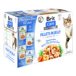 12x85g brit care cat, filets en gelée, nourriture humide pour chats 12x85g brit care cat, filets en gelée, nourriture humide pour chats