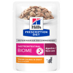 36x85g gastrointestinal biome poulet hill's prescription diet nourriture humide pour chat