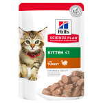 12x85g kitten on dinde hill's science plan - sachet pour chaton