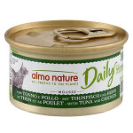 6x85g mousse au thon & poulet almo nature daily menu - nourriture pour chat
