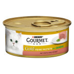 12x85g les mousselines canard, pinards gourmet - nourriture pour chat
